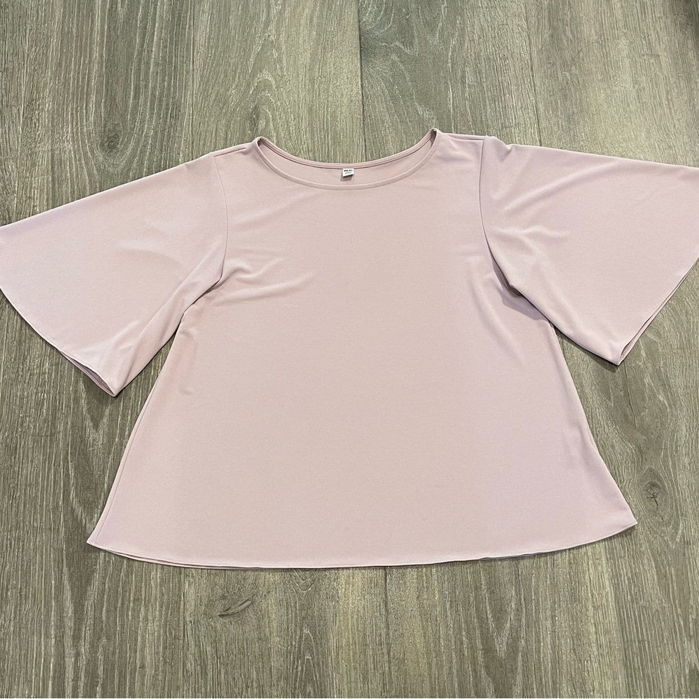 Uniqlo Women's Light Pink Blouse